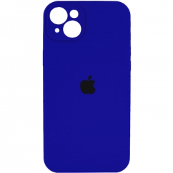 Чохол для смартфона Silicone Full Case AA Camera Protect for Apple iPhone 15 45,Shiny Blue