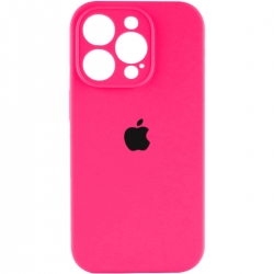 Чохол для смартфона Silicone Full Case AA Camera Protect for Apple iPhone 15 Pro Max 23,Shiny Pink