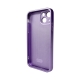 Чохол для смартфона AG Glass Matt Frame Color Logo for Apple iPhone 14 Light Purple