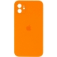 Чохол для смартфона Silicone Full Case AA Camera Protect for Apple iPhone 12 52,Orange