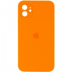 Чохол для смартфона Silicone Full Case AA Camera Protect for Apple iPhone 12 52,Orange