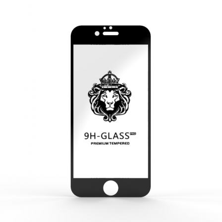 Защитное стекло Glass 9H iPhone 6 Black