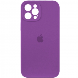 Чохол для смартфона Silicone Full Case AA Camera Protect for Apple iPhone 12 Pro Max 19,Purple