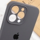 Чохол для смартфона Silicone Full Case AA Camera Protect for Apple iPhone 14 Pro Max 12,Dark Grey