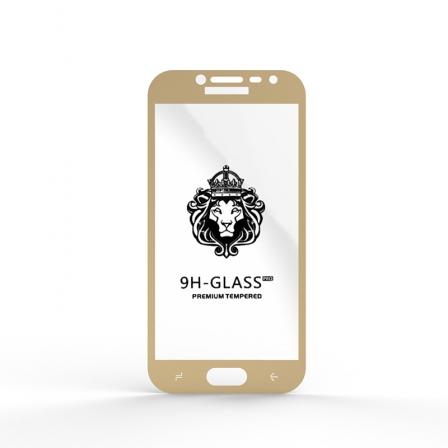 Защитное стекло Glass 9H Samsung J2 2018 (J250) Gold