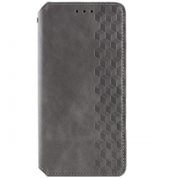 Чохол-книжка для смартфона Rubic Leather for Samsung Galaxy A55 Grey