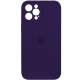 Чохол для смартфона Silicone Full Case AA Camera Protect for Apple iPhone 12 Pro Max 59,Berry Purple