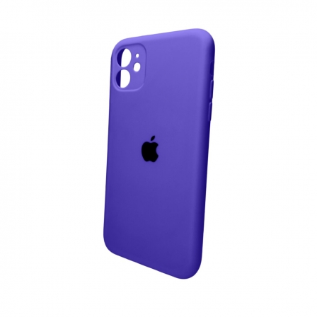 Чохол для смартфона Silicone Full Case AA Camera Protect for Apple iPhone 11 кругл 22,Dark Purple