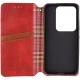 Чохол-книжка для смартфона Rubic Leather for Xiaomi Redmi Note 13 Pro 5G/POCO X6 5G Red