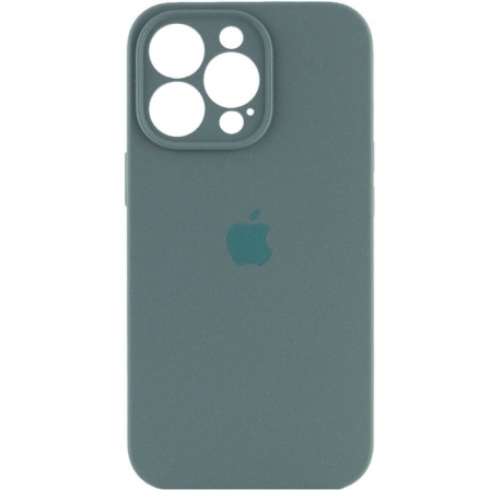 Чохол для смартфона Silicone Full Case AA Camera Protect for Apple iPhone 15 Pro 46,Pine Green