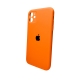 Чохол для смартфона Silicone Full Case AA Camera Protect for Apple iPhone 11 Pro Max кругл 52,Orange