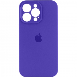 Чохол для смартфона Silicone Full Case AA Camera Protect for Apple iPhone 15 Pro Max 22,Dark Purple