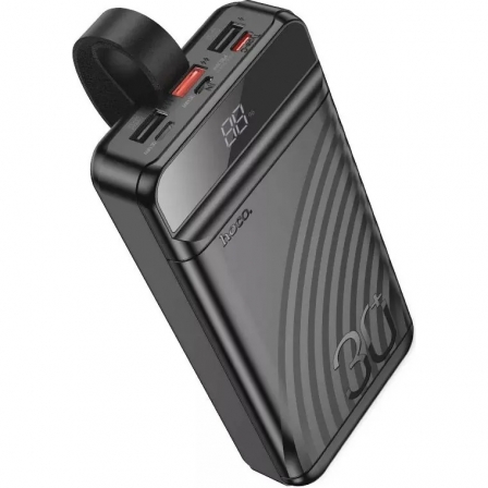 Зовнішній акумулятор (павербанк) Hoco J123B Element 30000mAh 22.5W+PD20W, Black