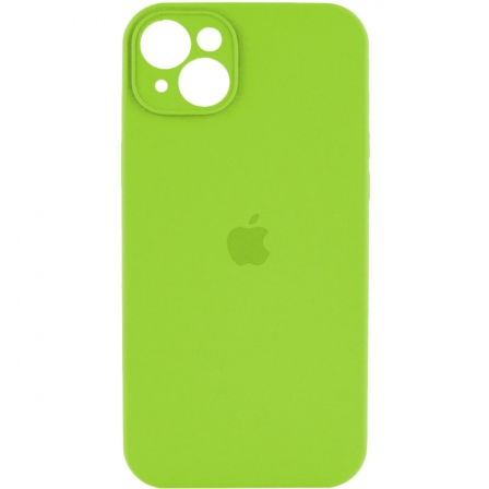 Чохол для смартфона Silicone Full Case AA Camera Protect for Apple iPhone 15 24,Shiny Green