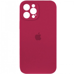 Чохол для смартфона Silicone Full Case AA Camera Protect for Apple iPhone 12 Pro 35,Maroon