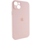 Чохол для смартфона Silicone Full Case AA Camera Protect for Apple iPhone 13 15,Pink Sand