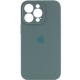 Чохол для смартфона Silicone Full Case AA Camera Protect for Apple iPhone 15 Pro Max 46,Pine Green