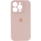 Чохол для смартфона Silicone Full Case AA Camera Protect for Apple iPhone 15 Pro 15,Pink Sand