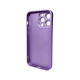 Чохол для смартфона AG Glass Matt Frame Color Logo for Apple iPhone 15 Pro Max Light Purple