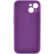 Чохол для смартфона Silicone Full Case AA Camera Protect for Apple iPhone 15 19,Purple