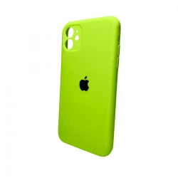 Чохол для смартфона Silicone Full Case AA Camera Protect for Apple iPhone 11 кругл 24,Shiny Green