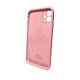 Чохол для смартфона Silicone Full Case AA Camera Protect for Apple iPhone 11 кругл 41,Pink