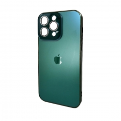 Чохол для смартфона AG Glass Sapphire Frame MagSafe Logo for Apple iPhone 14 Pro Max Cangling Green