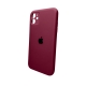 Чохол для смартфона Silicone Full Case AA Camera Protect for Apple iPhone 11 кругл 47,Plum