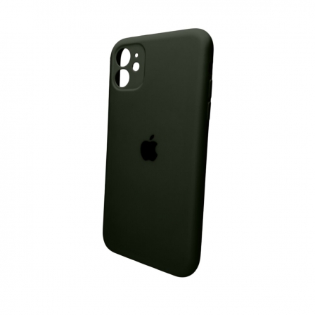 Чохол для смартфона Silicone Full Case AA Camera Protect for Apple iPhone 11 Pro Max кругл 40,Atrovirens