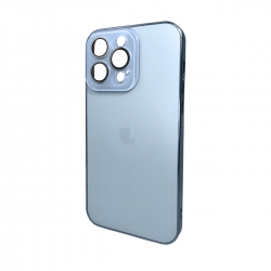 Чохол для смартфона AG Glass Sapphire Frame MagSafe Logo for Apple iPhone 13 Pro Sierra Blue