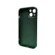 Чохол для смартфона AG Glass Matt Frame Color Logo for Apple iPhone 14 Cangling Green