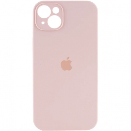 Чохол для смартфона Silicone Full Case AA Camera Protect for Apple iPhone 14 15,Pink Sand