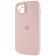 Чохол для смартфона Silicone Full Case AA Camera Protect for Apple iPhone 14 15,Pink Sand