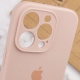 Чохол для смартфона Silicone Full Case AA Camera Protect for Apple iPhone 15 Pro Max 15,Pink Sand