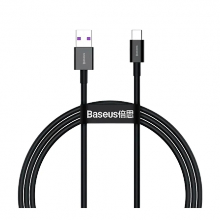 Кабель USB Type-C Baseus Superior Series Fast Charging Type-C 1m Black (CATYS-01)