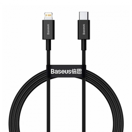 Кабель Lightning Baseus USB-C to Lightning Superior Series 1m Black (CATLYS-A01)