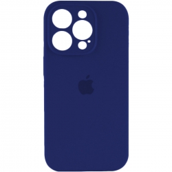 Чохол для смартфона Silicone Full Case AA Camera Protect for Apple iPhone 16 Pro Max 39,Navy Blue