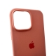 Чохол для смартфона Silicone Full Case AA Open Cam for Apple iPhone 16 Pro 37,Grapefruit