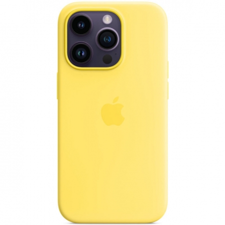 Чохол для смартфона Silicone Full Case AAA MagSafe IC for iPhone 14 Pro Max Canary Yellow