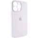 Чохол для смартфона Silicone Full Case AA Camera Protect for Apple iPhone 16 Pro Max 8,White