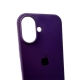 Чохол для смартфона Silicone Full Case AA Open Cam for Apple iPhone 16 59,Berry Purple