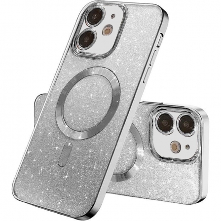 Чохол для смартфона Cosmic CD Shiny Magnetic for Apple iPhone 12 Silver