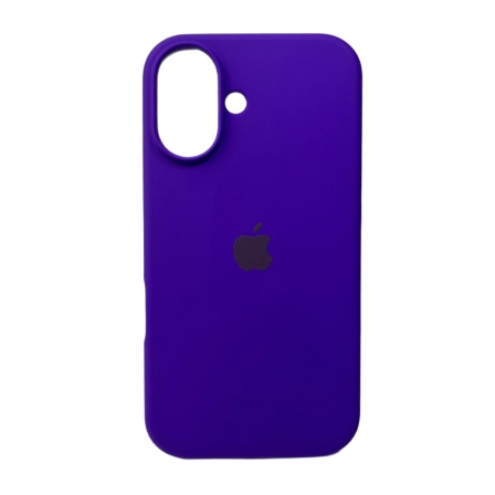 Чохол для смартфона Silicone Full Case AA Open Cam for Apple iPhone 16 22,Dark Purple