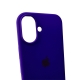 Чохол для смартфона Silicone Full Case AA Open Cam for Apple iPhone 16 22,Dark Purple