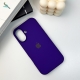 Чохол для смартфона Silicone Full Case AA Open Cam for Apple iPhone 16 22,Dark Purple