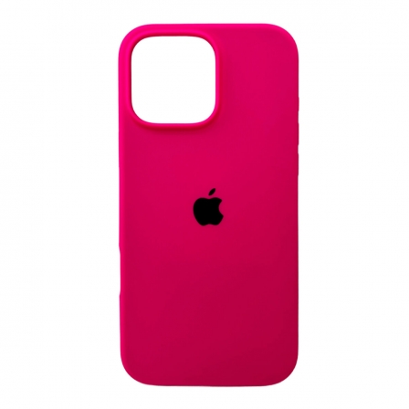 Чохол для смартфона Silicone Full Case AA Open Cam for Apple iPhone 16 Pro Max 23,Shiny Pink