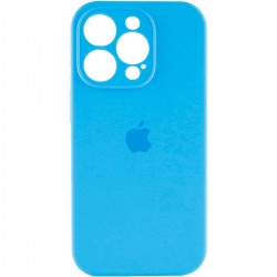 Чохол для смартфона Silicone Full Case AA Camera Protect for Apple iPhone 16 Pro 44,Light Blue