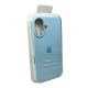 Чохол для смартфона Silicone Full Case AA Open Cam for Apple iPhone 16 27,Mist Blue