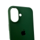 Чохол для смартфона Silicone Full Case AA Open Cam for Apple iPhone 16 40,Atrovirens