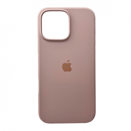 Чохол для смартфона Silicone Full Case AA Open Cam for Apple iPhone 16 Pro 15,Pink Sand